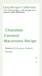 Mobile Screenshot of free-recipe.co.uk