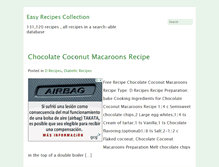 Tablet Screenshot of free-recipe.co.uk